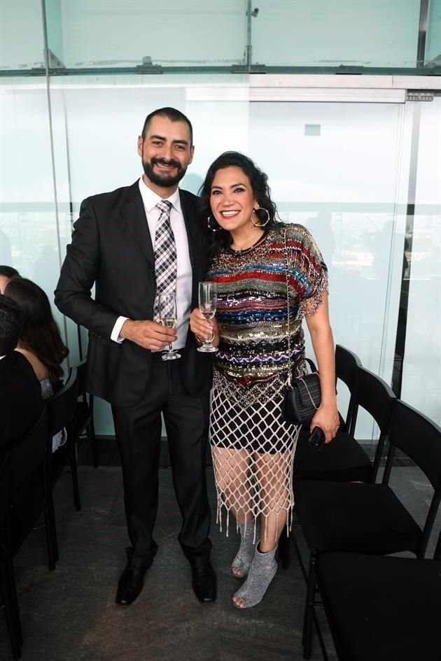 Jesús Valdés y Gina Quintero