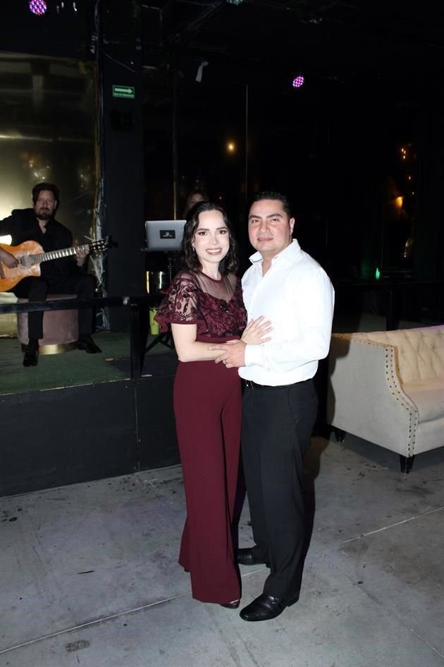 Melissa Rizzi y Edgar Valadez