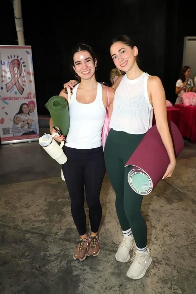 Cristina Niewenhous y Valeria Guerra