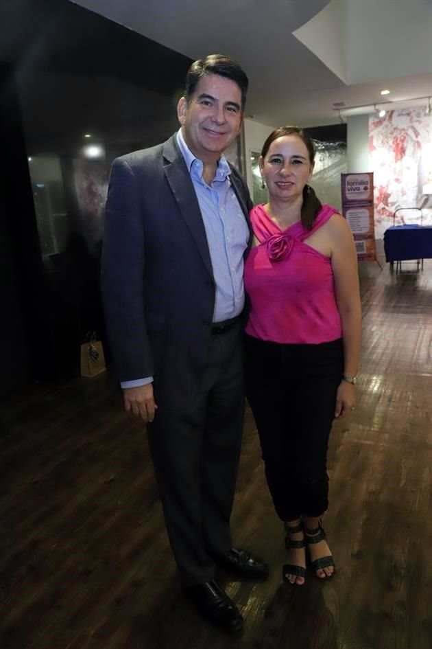 José Enrique Guzmán y María Fernanda Martínez de Guzmán