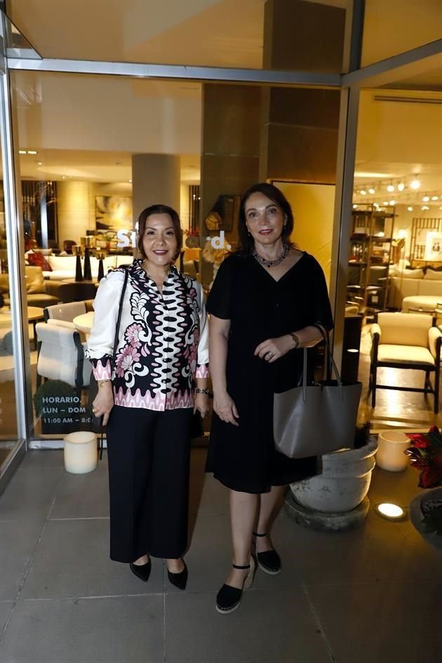 Rosy Saldaña y Alejandra Villarreal