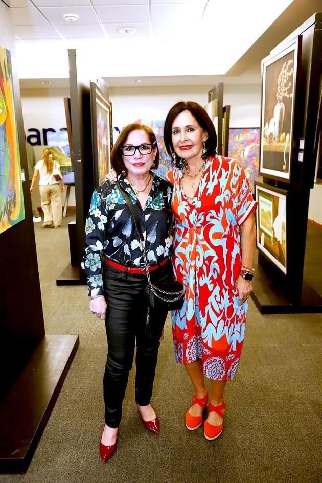 Clarissa Roel y Margarita González de Belchermann