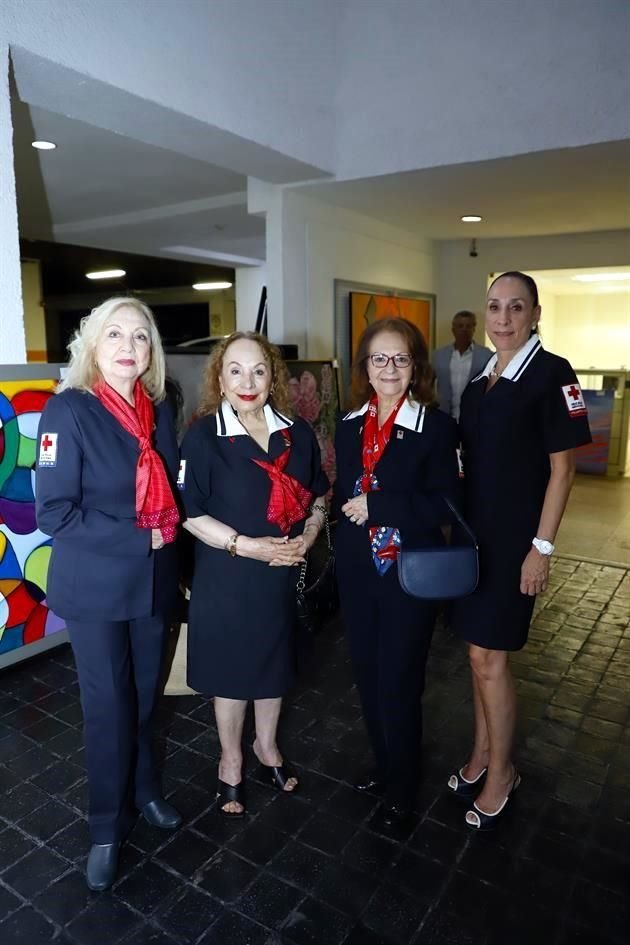 Enriqueta Belden de Domínguez, Aurora Cantú de Cagnasso, Eloísa Lozano de Arce y Susana Calvillo