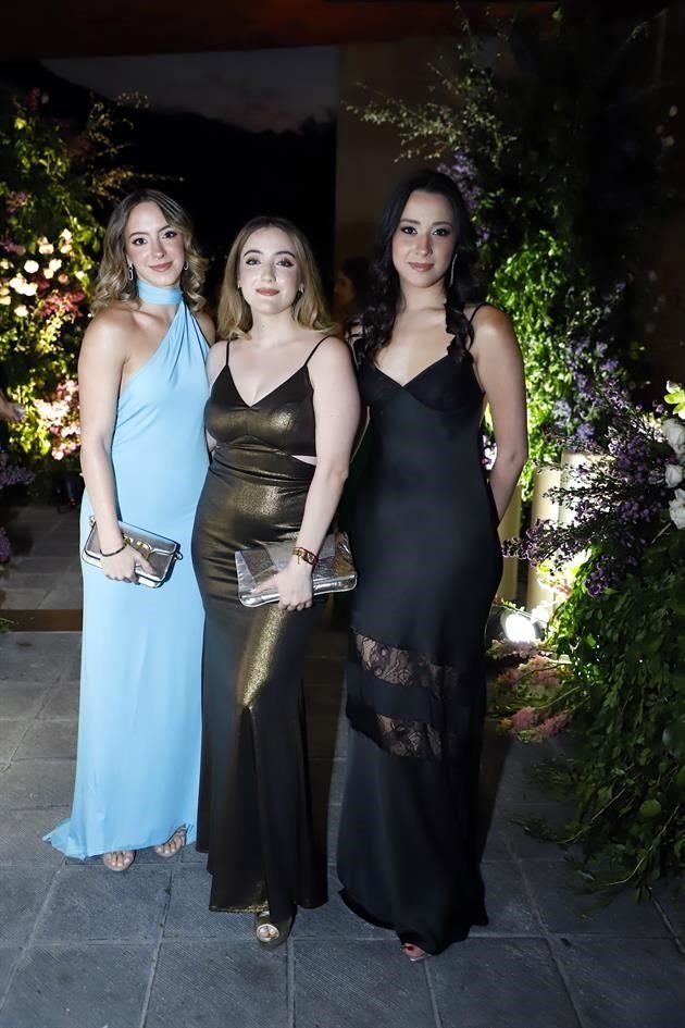 Valeria Cuervo, Alessandrina de la Garza y Michelle González