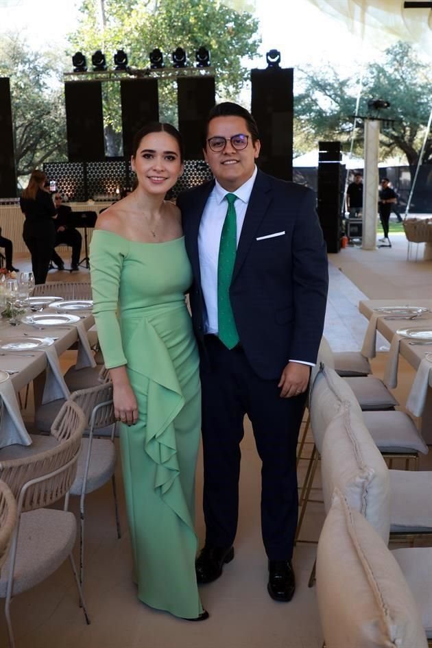 Vanessa Castillo y Carlos Ramos