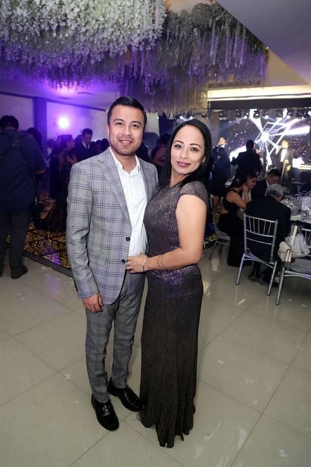 Aldair Morales y Ruth García