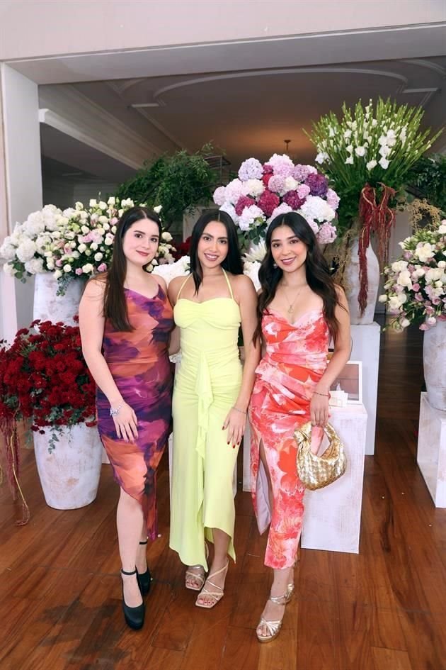 Jackelin González, Frida Rivera y Karla Cavazos