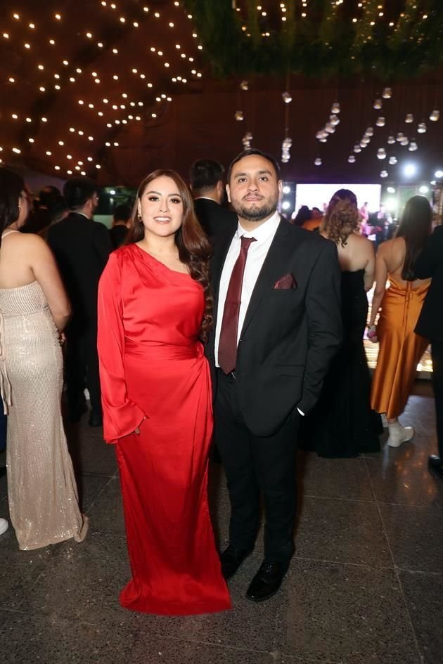 Erika Mazariegos y Alberto Lisa