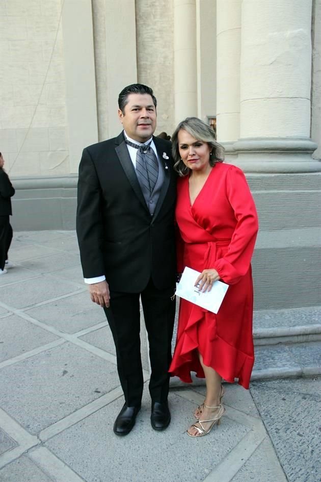Abel González y Gabriela Cervantes