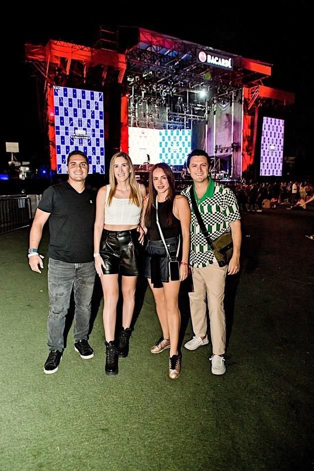 Lalo Sánchez, Catalina Bueno, Alejandra Ramírez de Elizondo y Rogelio Elizondo