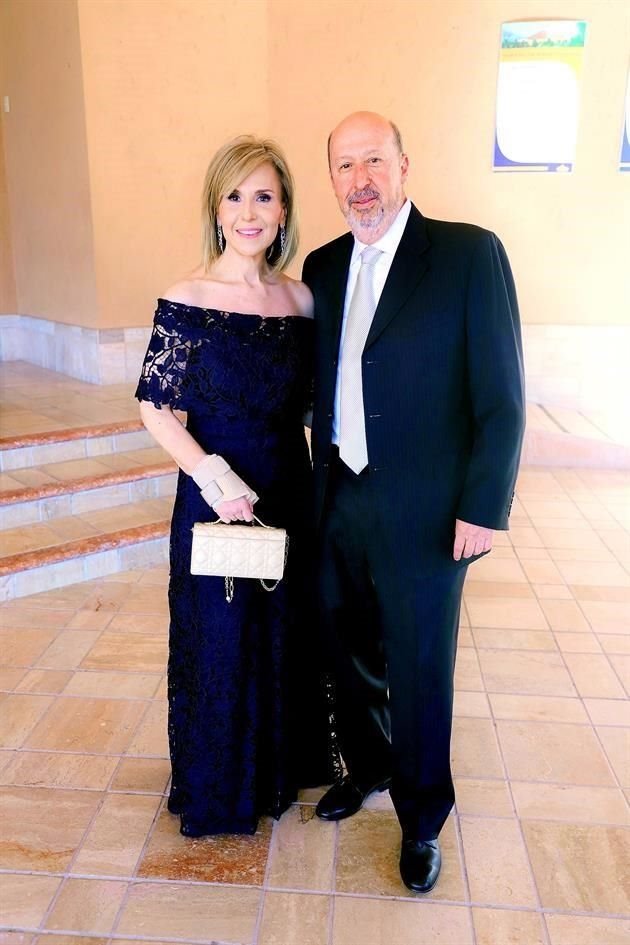 Cecilia de Guzmán y Sergio Guzmán