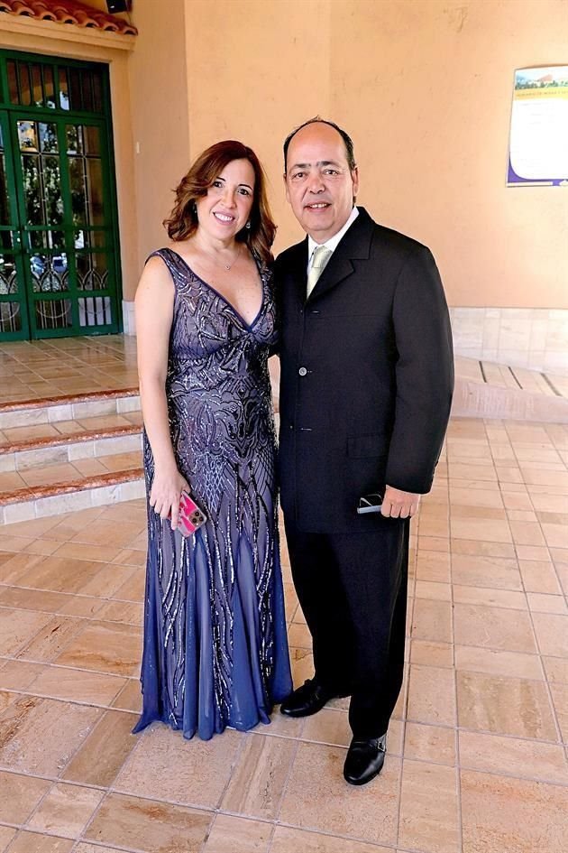 Patricia Kavande y Francisco Zertuche