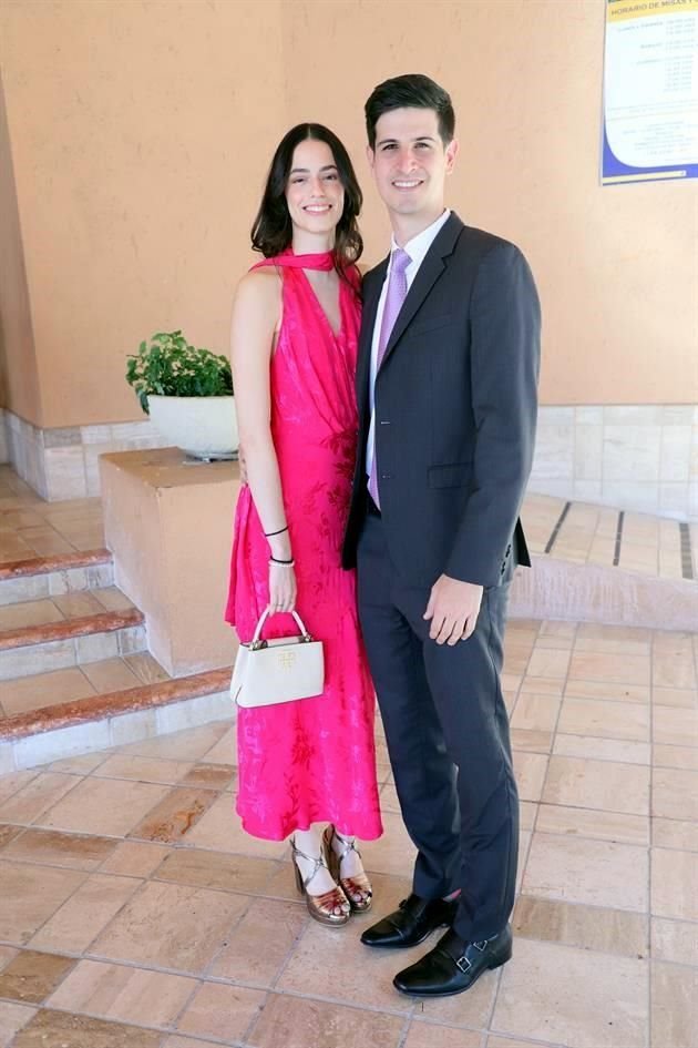 Anabella Treviño e Isaac Garza