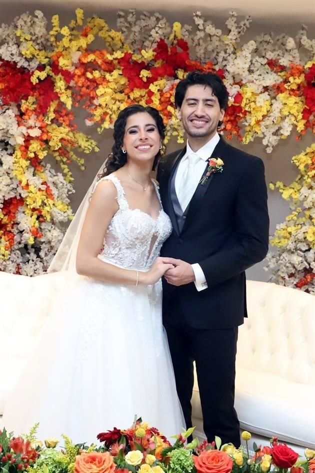 Claudia Garza Marroquín y Diego Alonso Castro