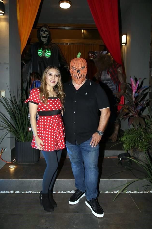 Claudia González y Federico Sánchez