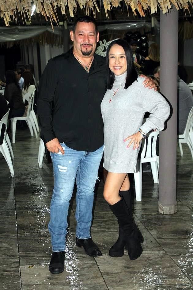 Rolando Garza y Olga Lidia Becerra