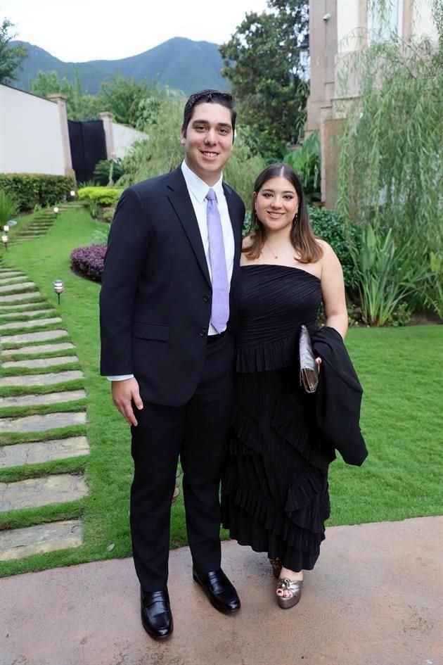 Alejandro Chinchilla y Eugenia Ordaz