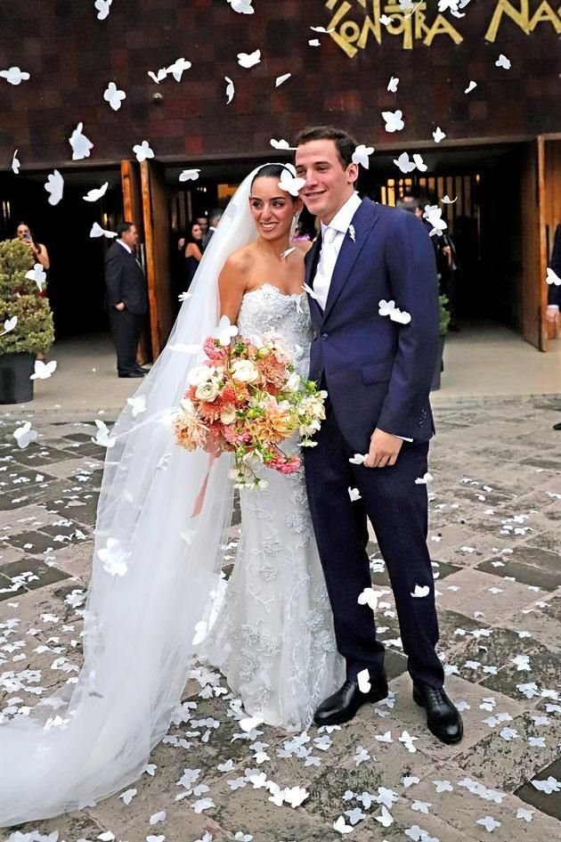Doramaría López Martínez y Gabriel Garza Elizondo