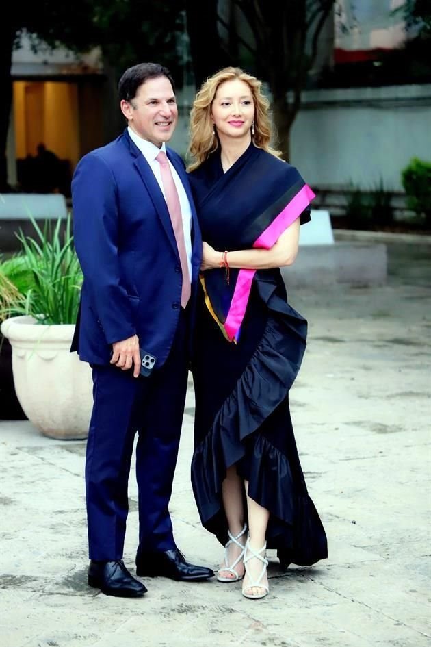 Jorge Sada y Adriana Santos de Sada