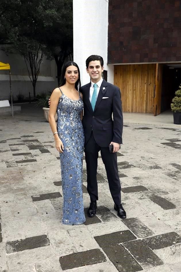 Regina López y Luis Saldamando