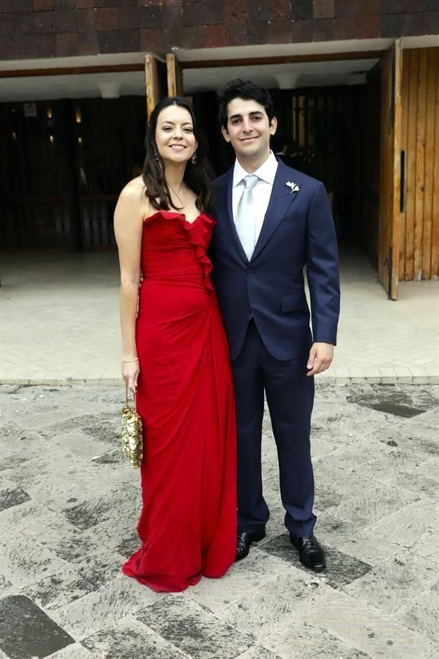 Mara Marchand y Federico Garza