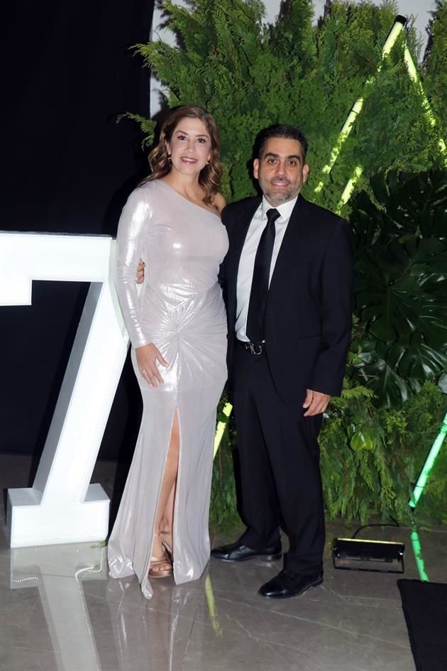 Erika Vázquez y Alejandro Romano