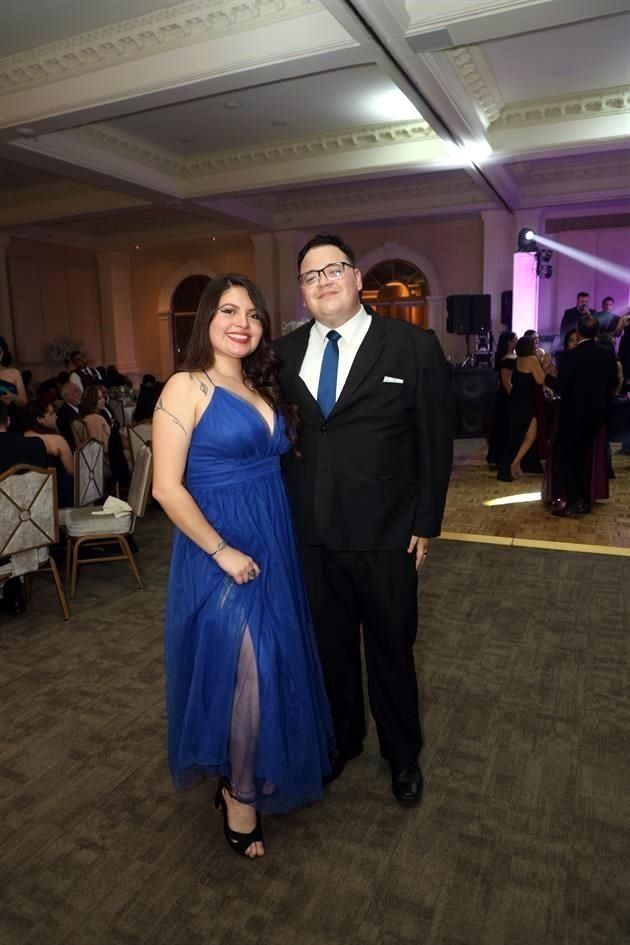 Jeinny Lozano y Daniel Posadas