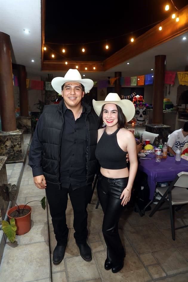 Georgina Gutiérrez y Diego Pérez