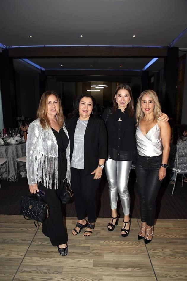 Martha Lira, Lydia Mendoza, Nadia Brito y Mar Hernández