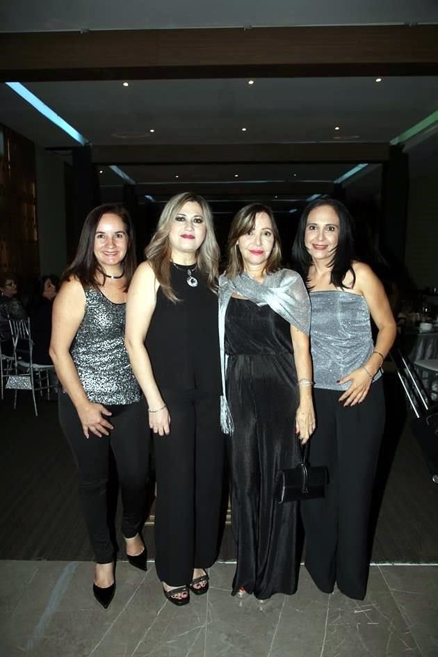 Angélica Trejo, Tania Trejo, Nelly Pérez Ferrer y Beatriz Hernández