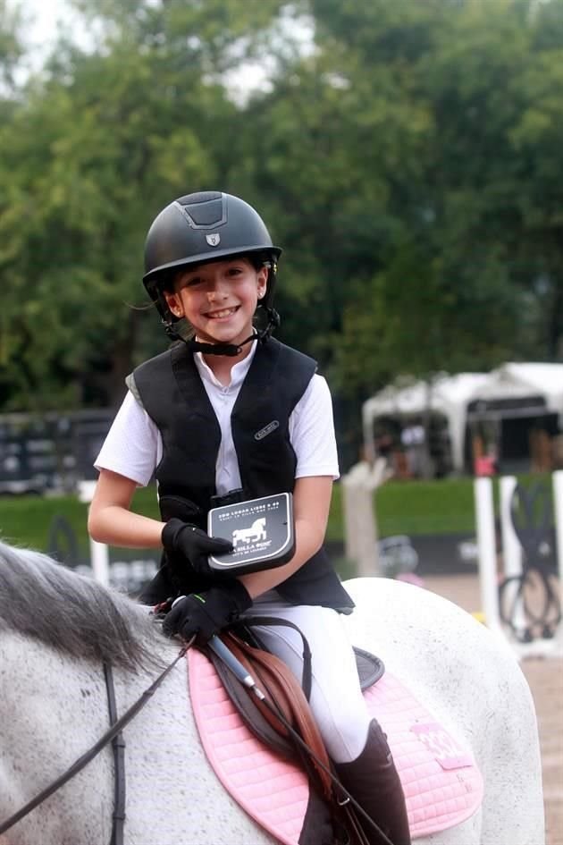 María Fernanda Gómez segundo lugar