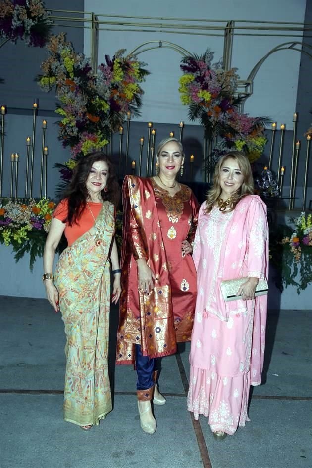 Lorena Magallanes, Edith Loya y Rebeca Gómez