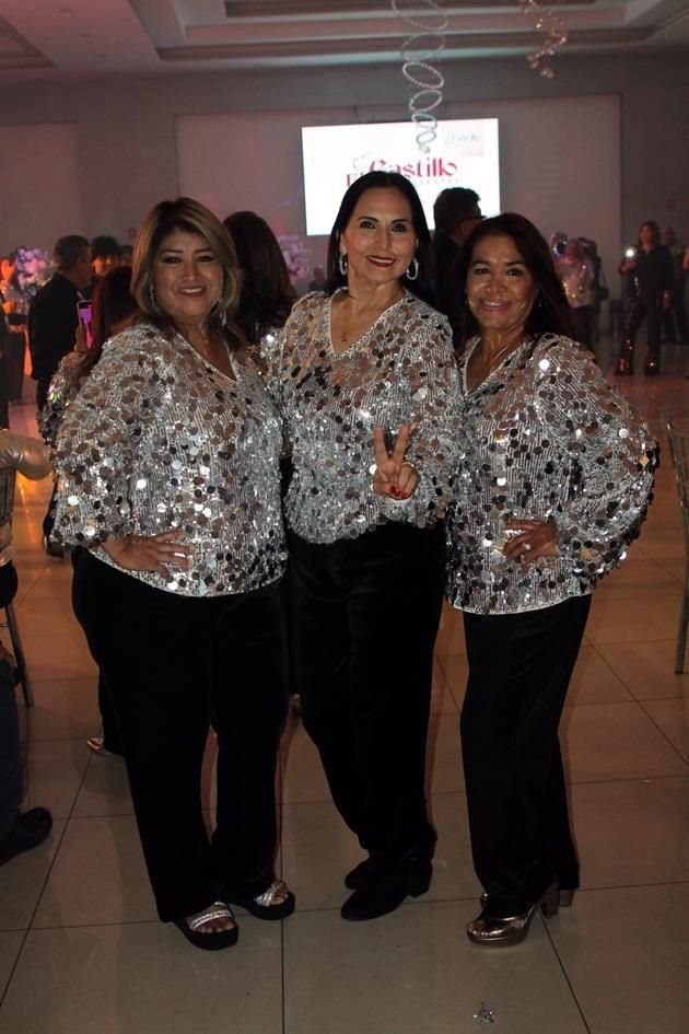 Adriana Ruiz, Violeta Flandes e Irma Tamez