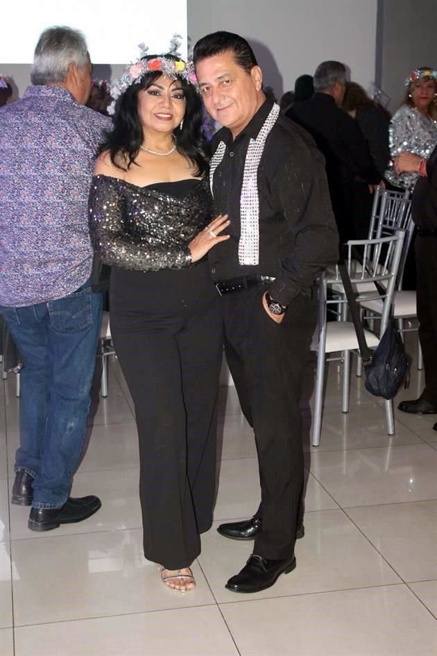 Gabriela Rivera y Luis Fernando Flores