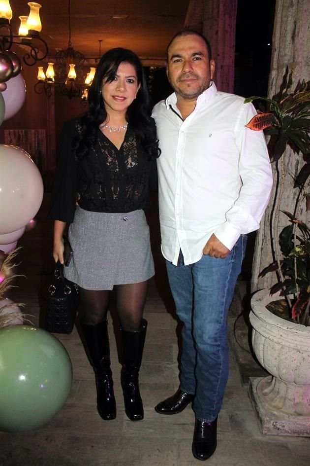 Luli González y Jorge Garza