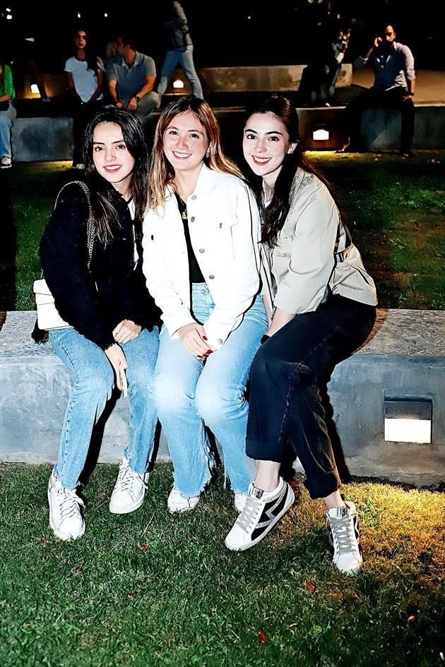 Dariana Lliteras, Annia Padilla y Valeria Rodarte