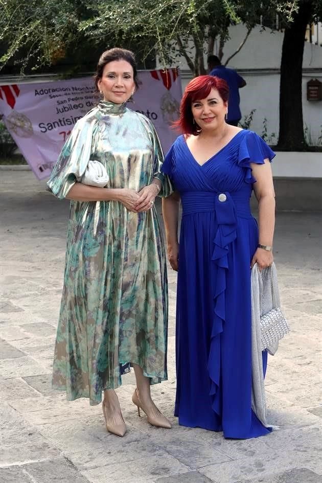 Dolores Lomelí y Carmen Peña