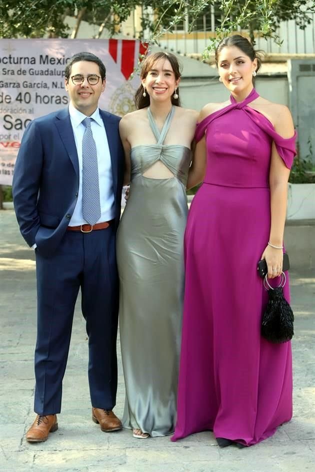 Eduardo Zueck, Silvana Borgo y Mariel González