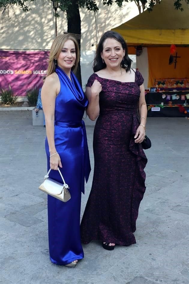 Yvonne Odriozola de Martínez y Lorena Maldonado de De Llano