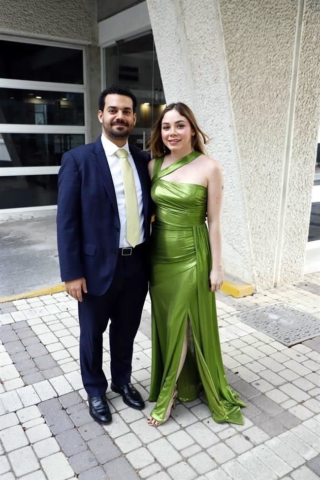 David Cantú y Jennifer Valdés