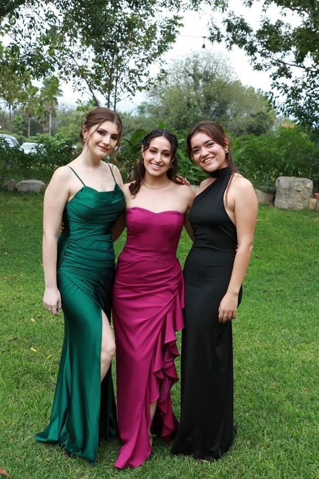 Sara García, Daniela Serrato y Cecilia Aja