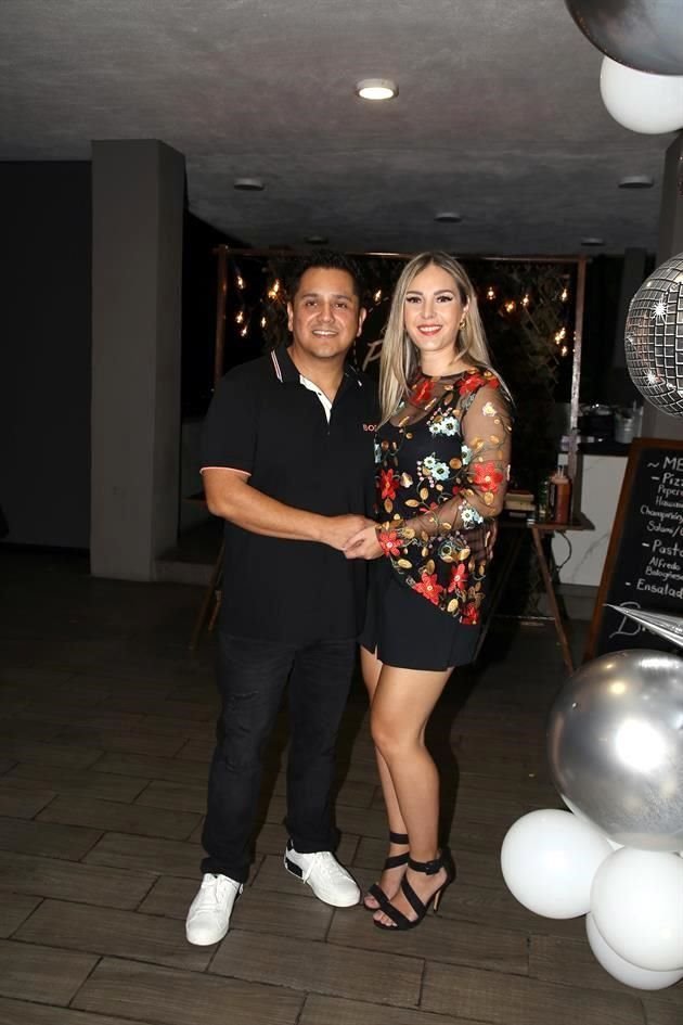 César Cuéllar Castillo y Sally Acuña de Cuéllar