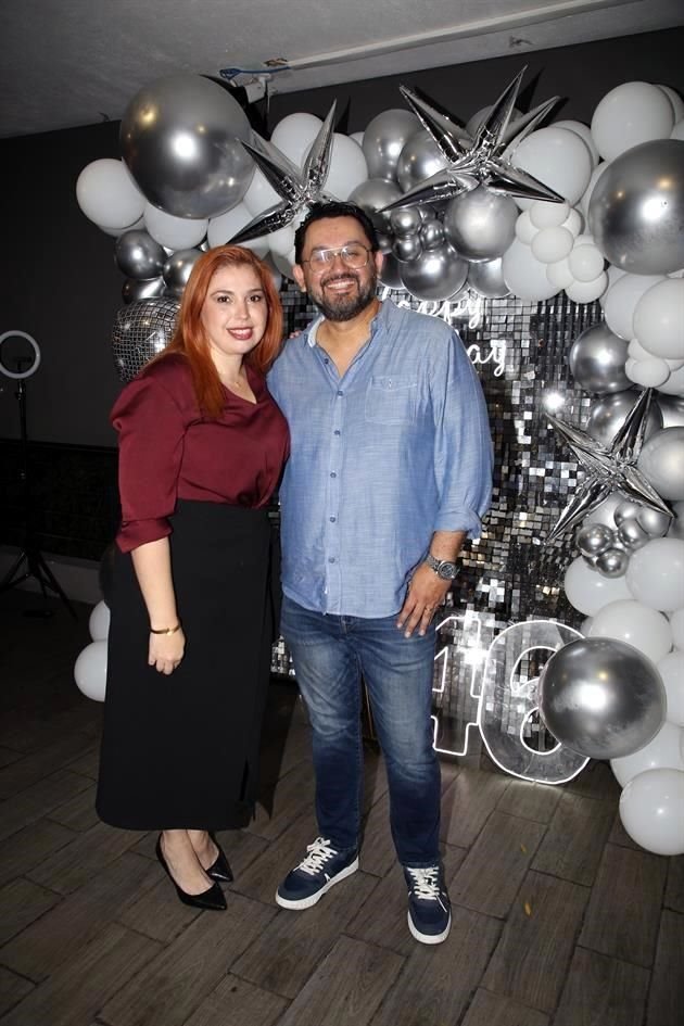 Érika Martínez y Orlando Rodríguez