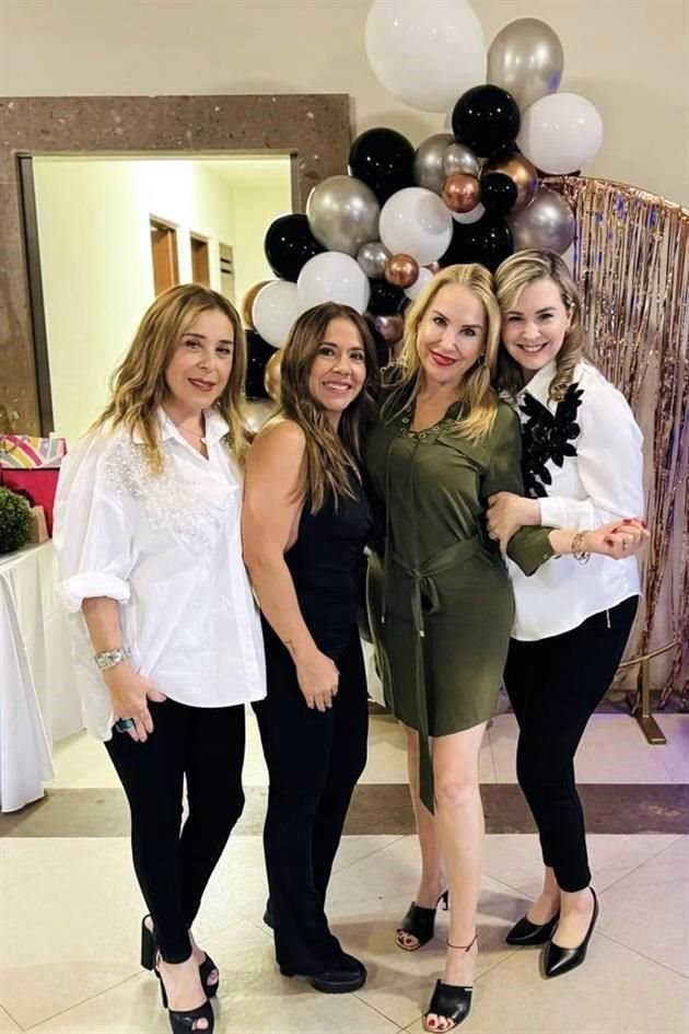 Rebeca Gómez, Nora Villalobos, Jannette Elizondo Treviño y Jessy Govea