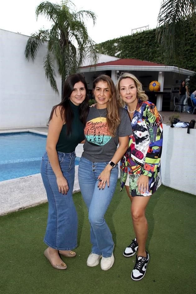 Daniela González, Vero Ramos y Dila Escalante