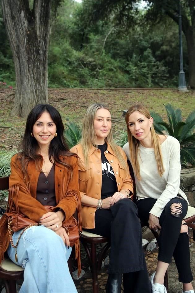 Doris Martín del Campo, Denisse Siller de Parga y Nancy García de Barrón