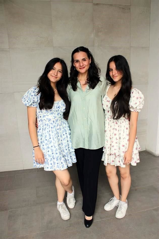 Fernanda García, Marta Valadez y Ximena García