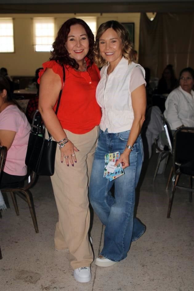 Marla García y Elisa Arreola