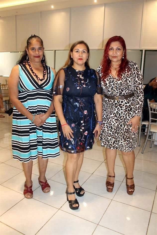 Luisa Rocío Herrera, Wendy Ortiz y Nancy Rivas