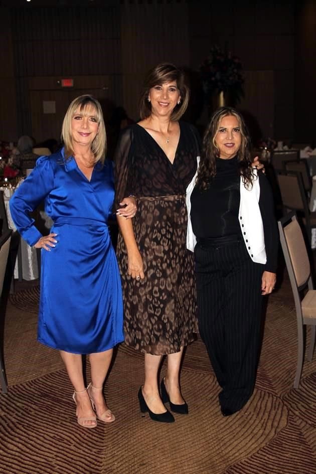 Bertha Rosales, Claudia de De la Garza e Ivonne Cuervo